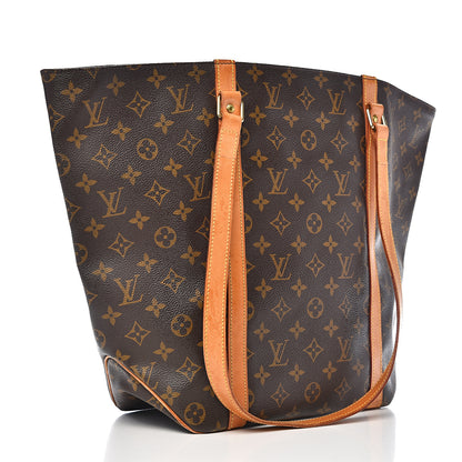 Louis Vuitton Monogram Sac Shopping Tote 2 of 13