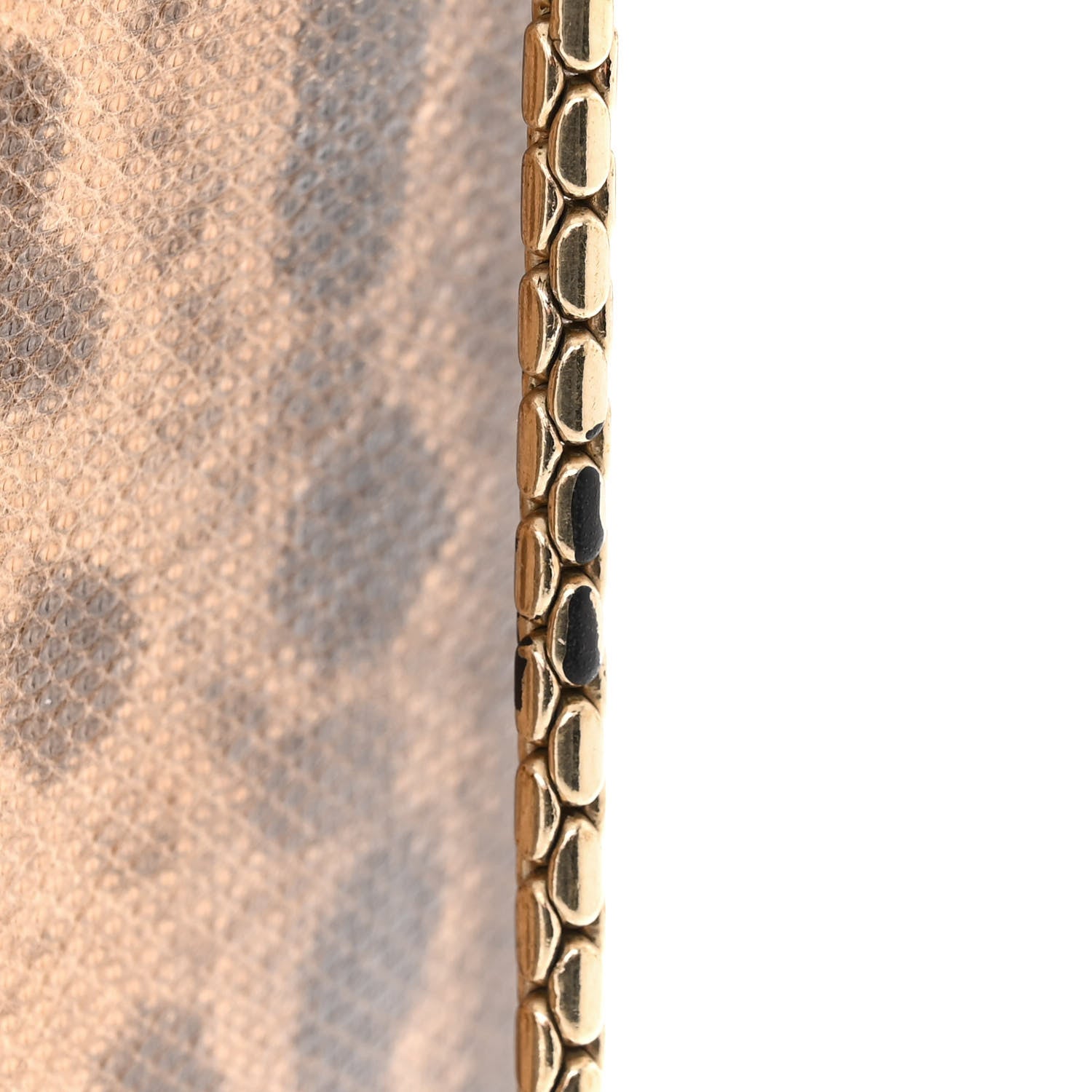 Bulgari Karung Serpenti Forever Medium Shoulder Bag Beige Brown 12 of 12