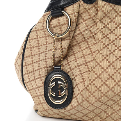 Gucci Diamante Medium Sukey Tote Black 15 of 15