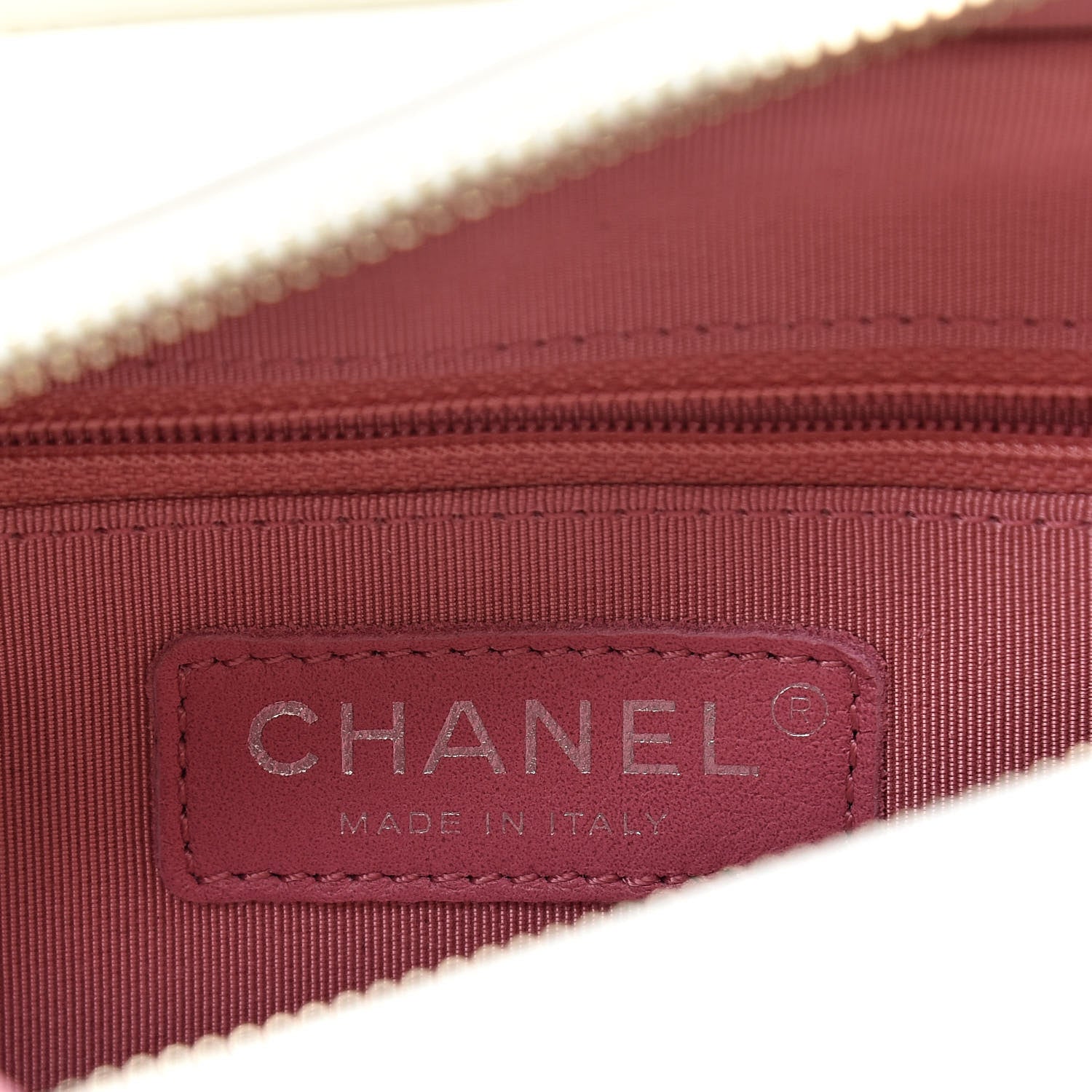 Chanel Aged Calfskin Quilted Small Gabrielle Hobo White 6 of 11