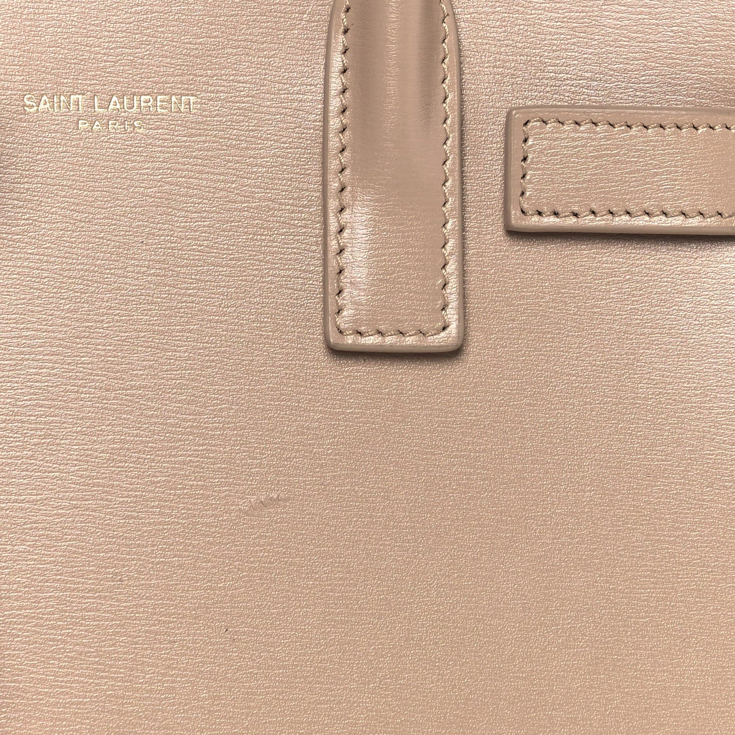 Calfskin Nano Sac De Jour Dark Beige