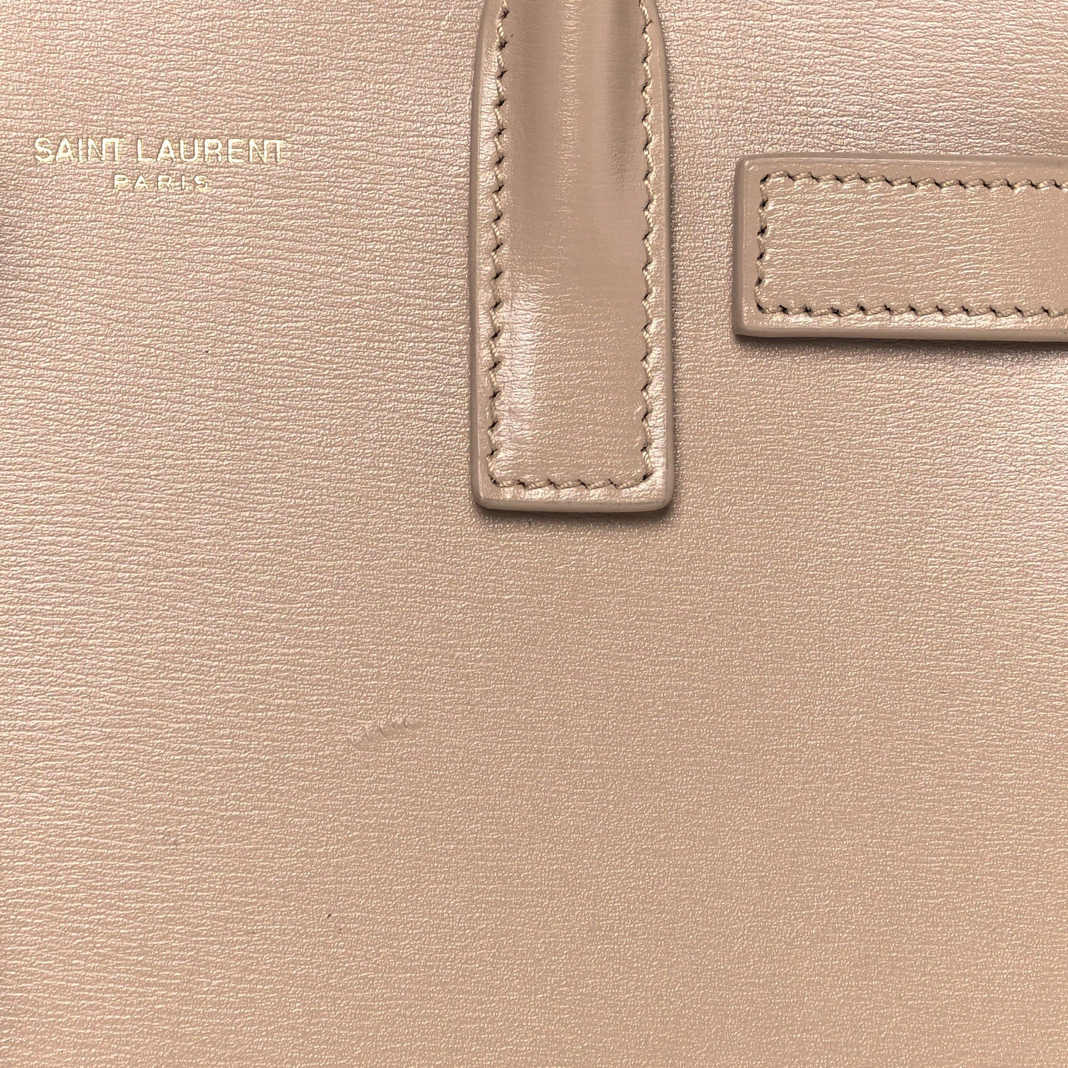 Saint Laurent Calfskin Nano Sac De Jour Dark Beige 8 of 16