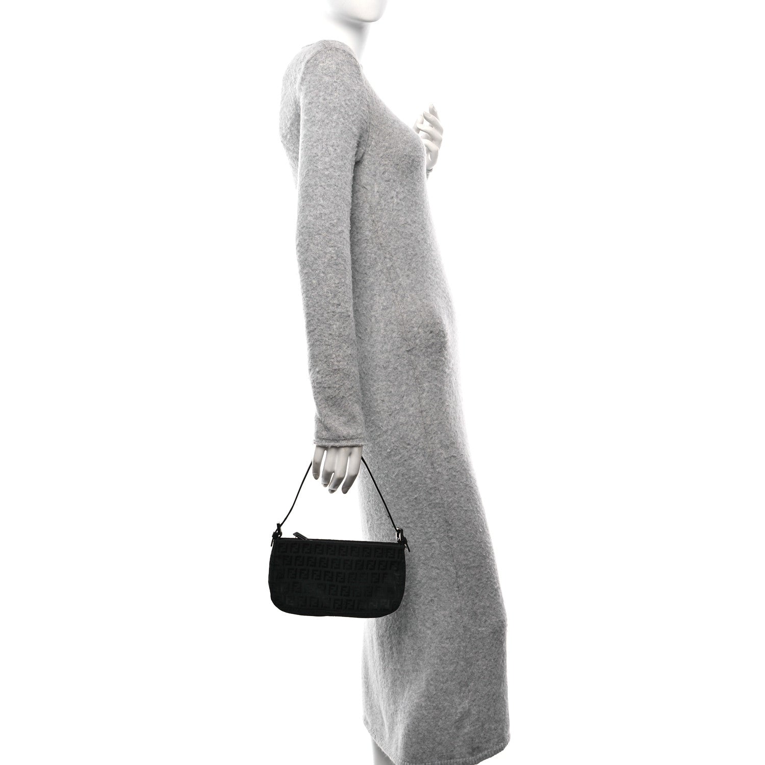 Fendi Zucchino Pochette Black 2 of 13