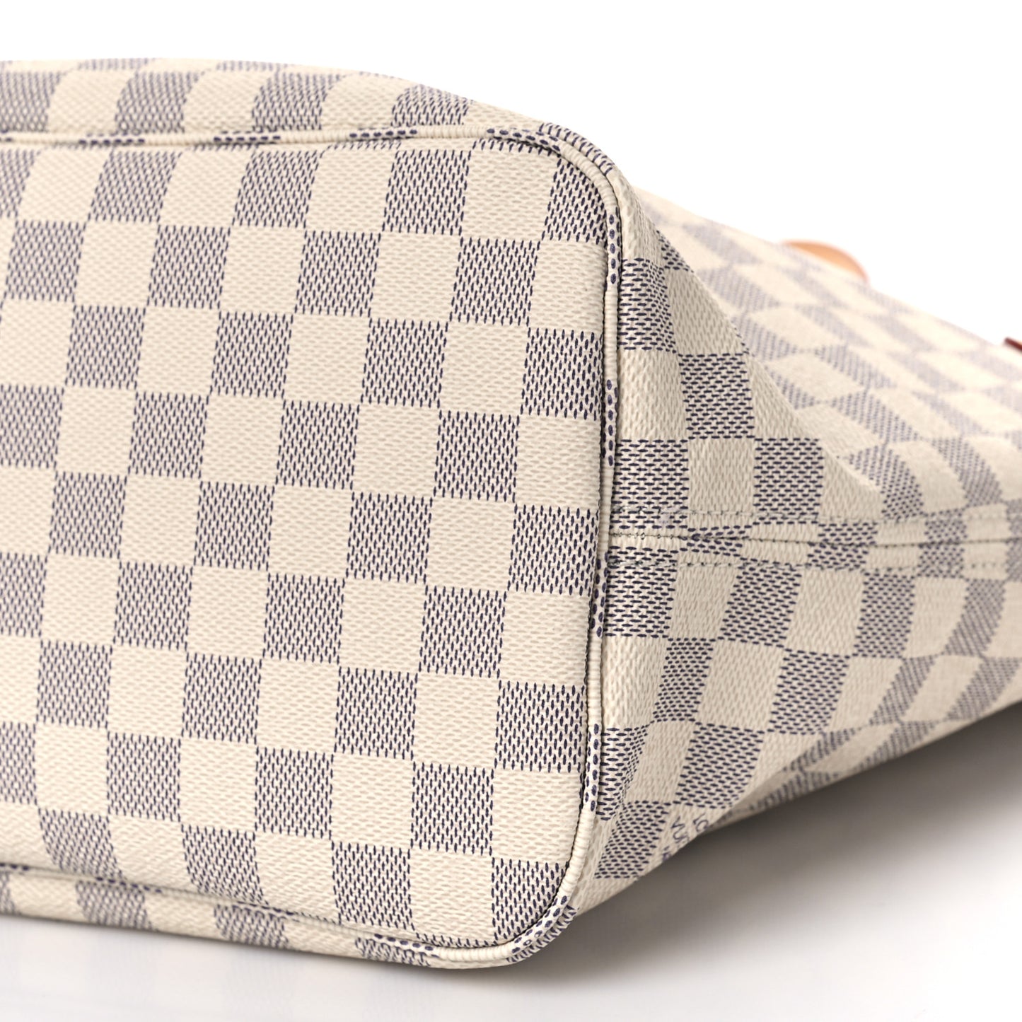 Damier Azur Neo Neverfull MM Rose Ballerine