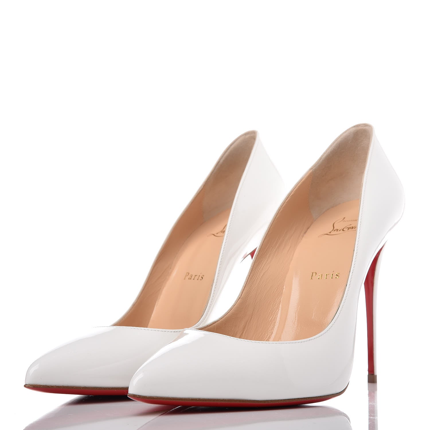 Christian Louboutin Patent So Kate 120 Pumps 41 White 3 of 11