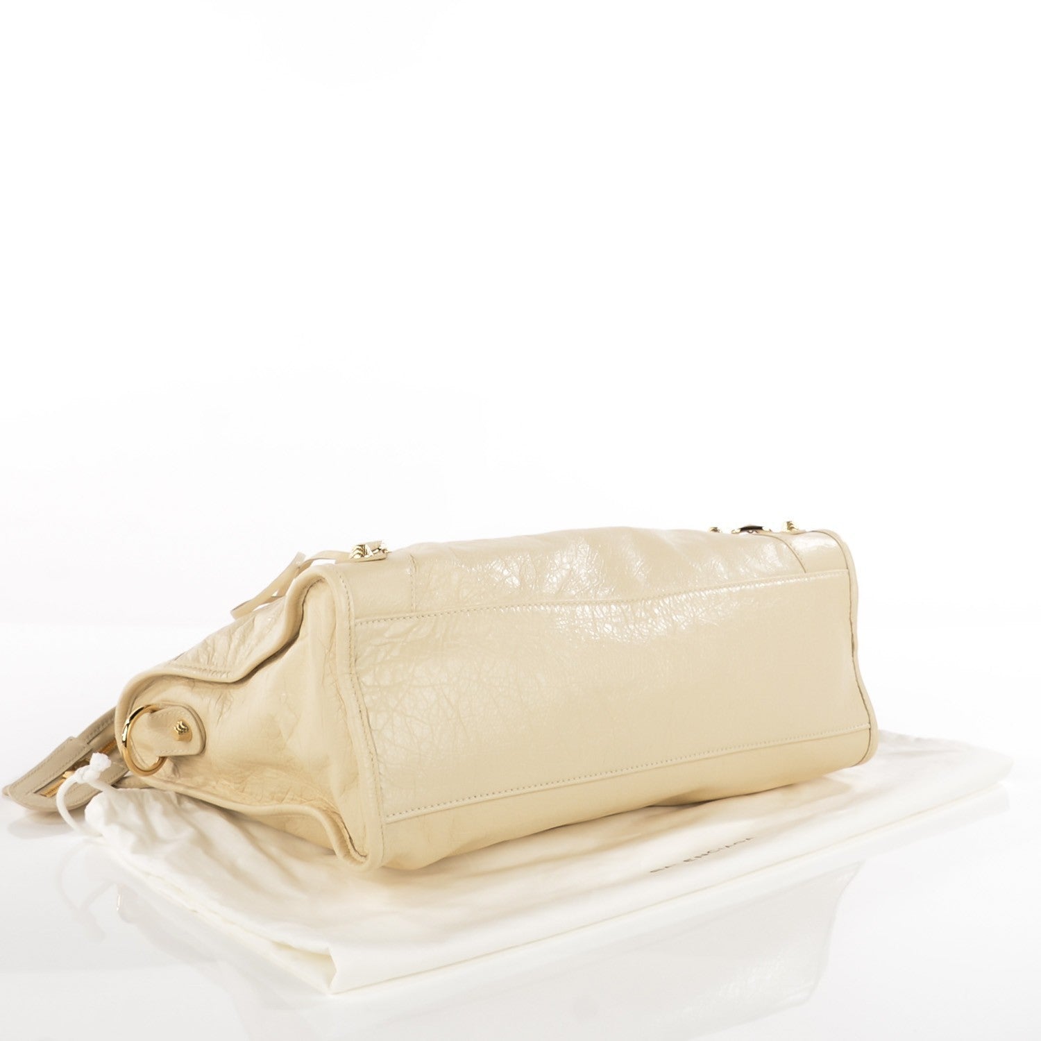 Balenciaga Agneau Giant 12 Gold Hardware City Blanc Creme Light Craie 4 of 12