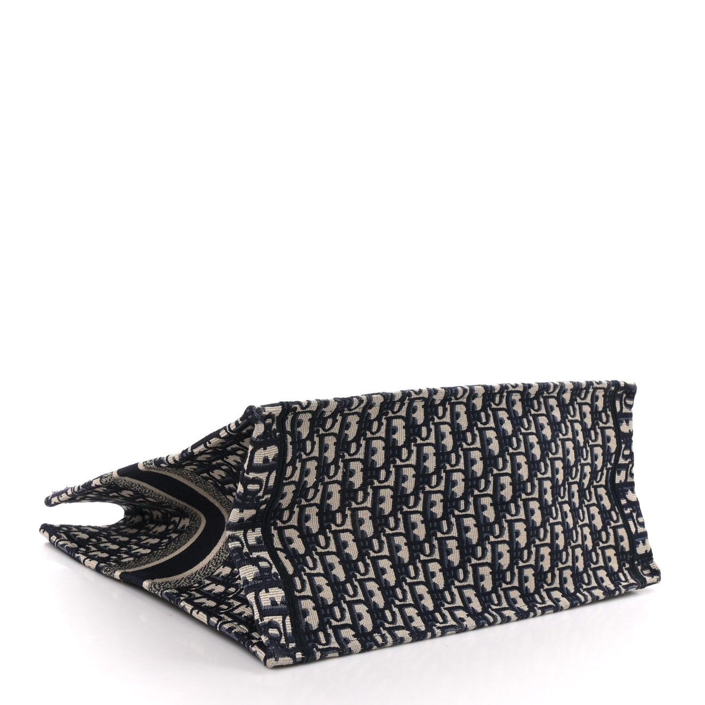 Oblique Large Book Tote Blue Multicolor