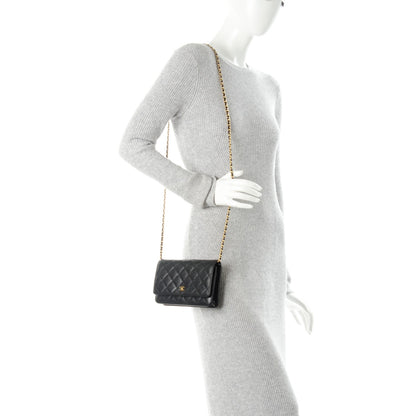 Chanel Caviar Quilted Wallet On Chain WOC Black 2 of 8