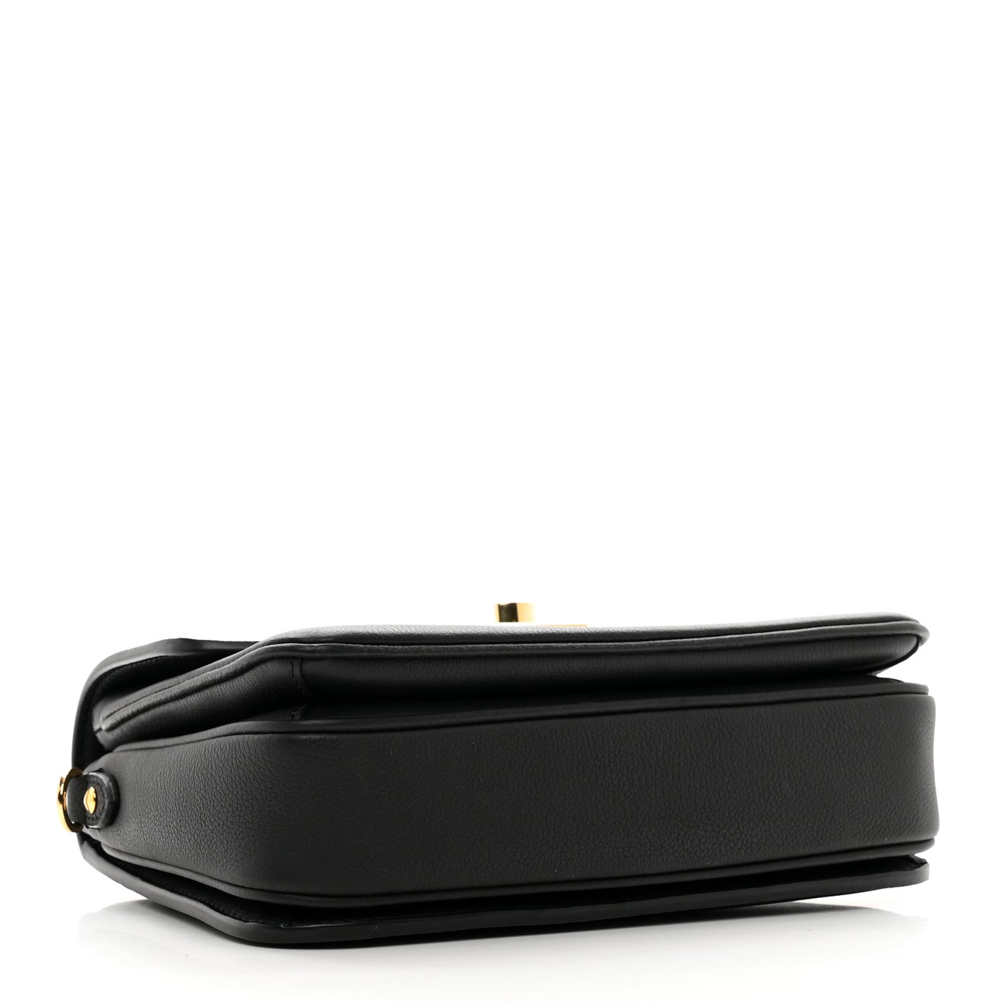 Grained Calfskin Lockme Oxford Black