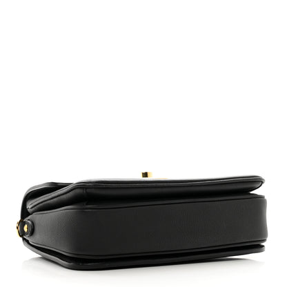 Louis Vuitton Grained Calfskin Lockme Oxford Black 4 of 12