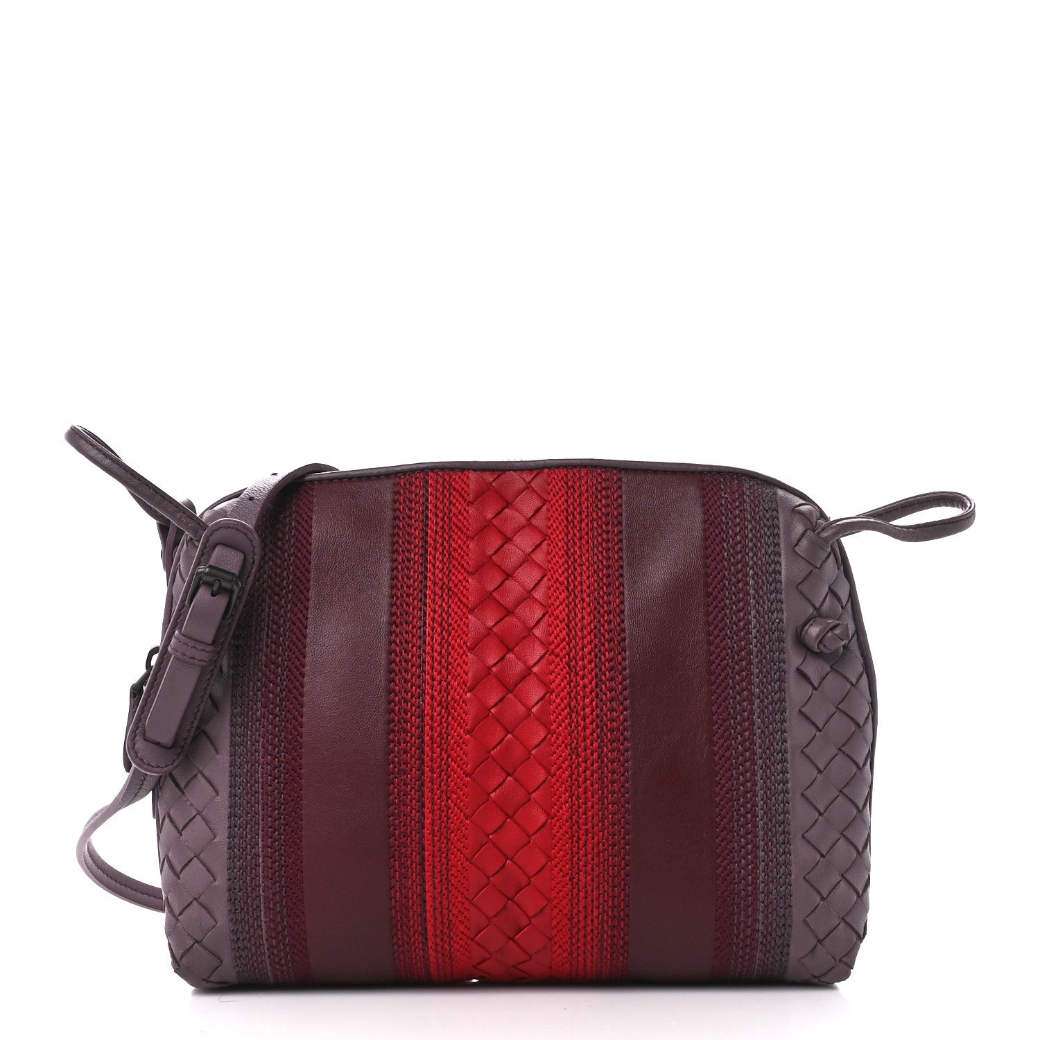 Bottega Veneta Nappa Intrecciato Embroidered Nodini Crossbody Messenger Multicolor 1 of 11