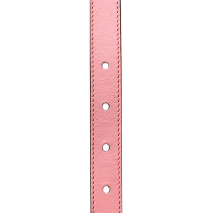 Gucci Moon Calfskin Palladium Double G 20mm Belt 80 32 Wild Rose 3 of 3