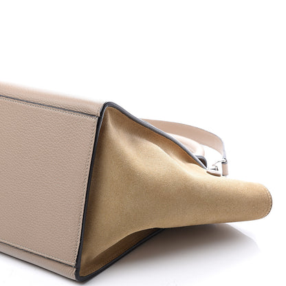 Celine Drummed Calfskin Suede Medium Trapeze Dune 7 of 8