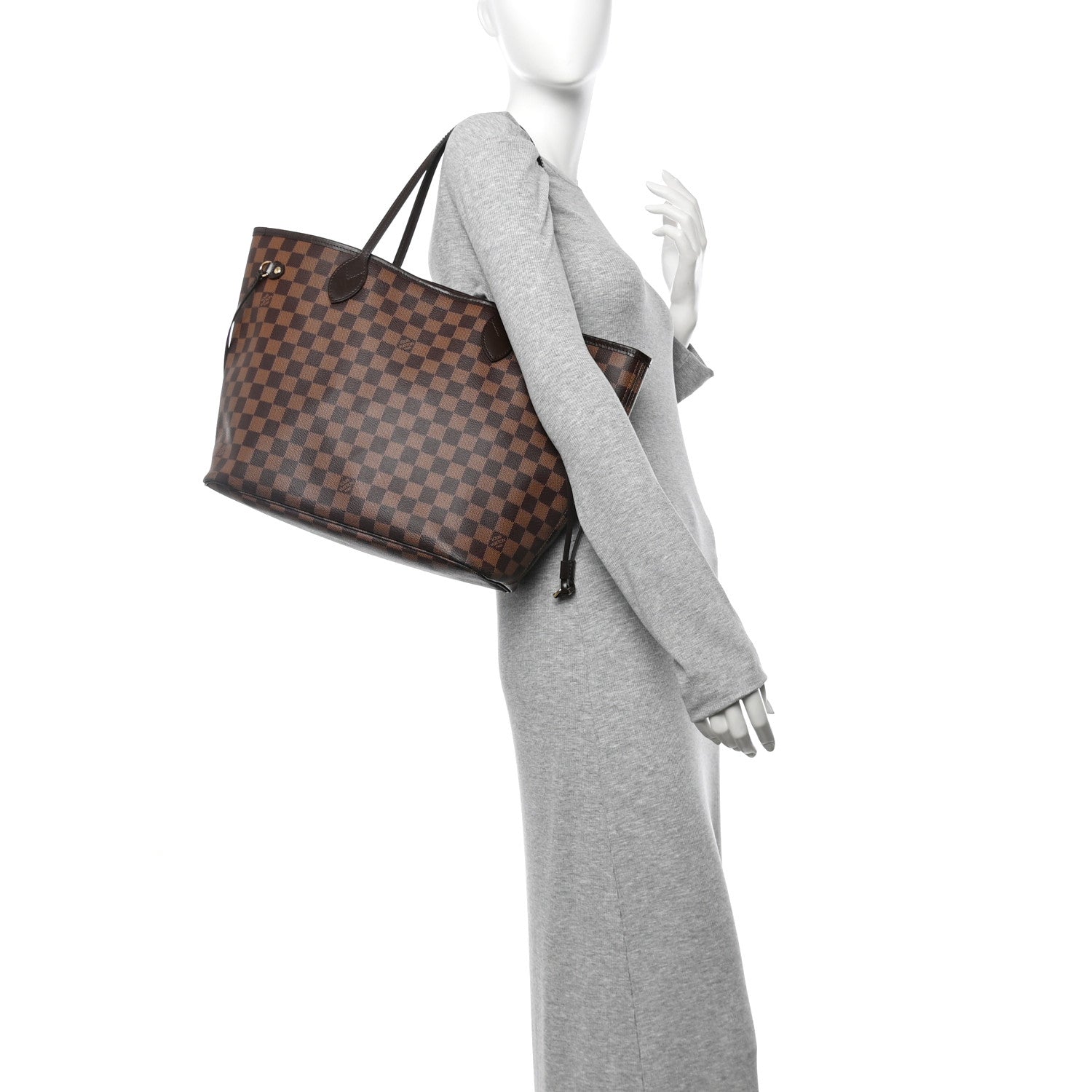 Louis Vuitton Damier Ebene Neo Neverfull MM 2 of 15