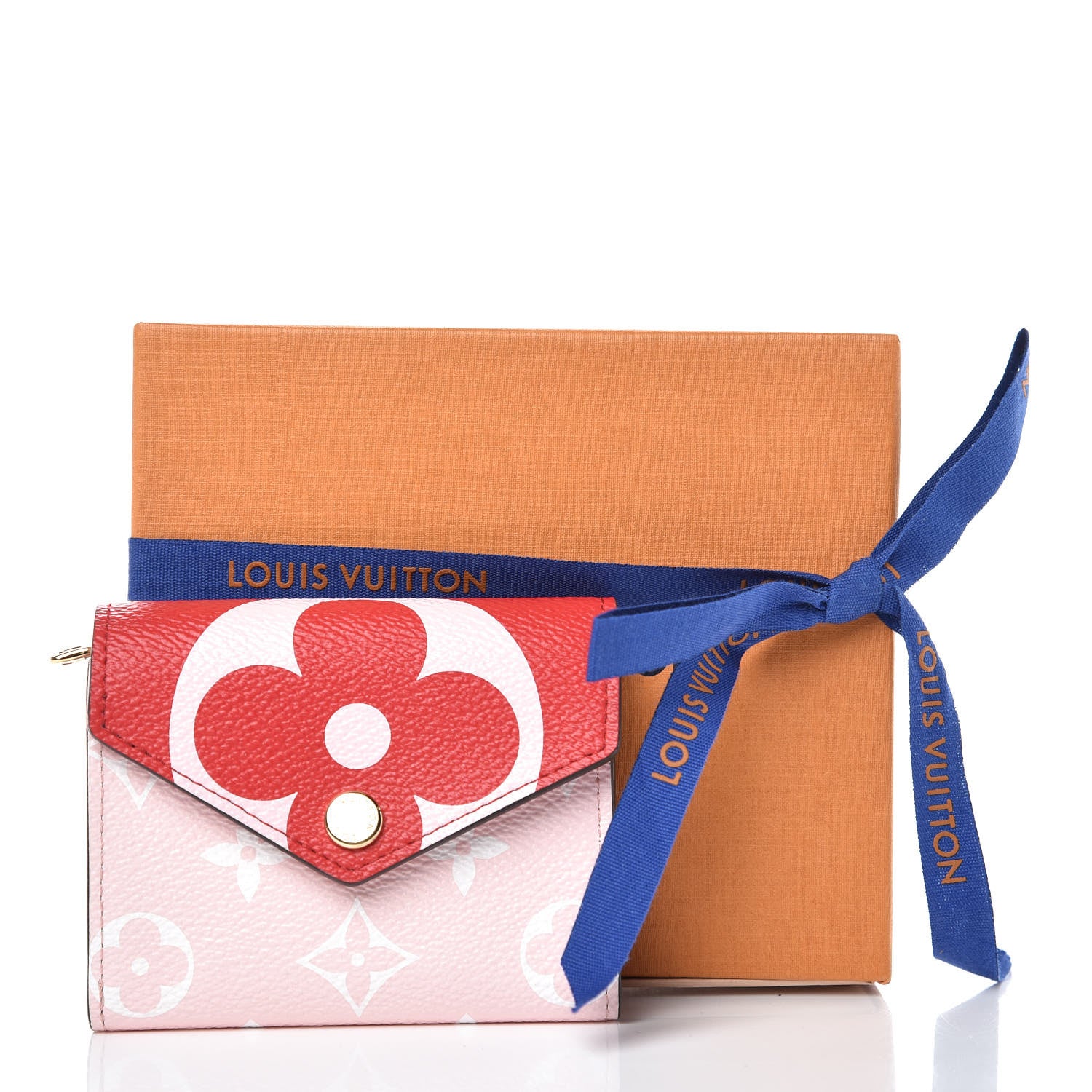 Louis Vuitton Monogram Giant Zoe Wallet Rouge Rose 7 of 7