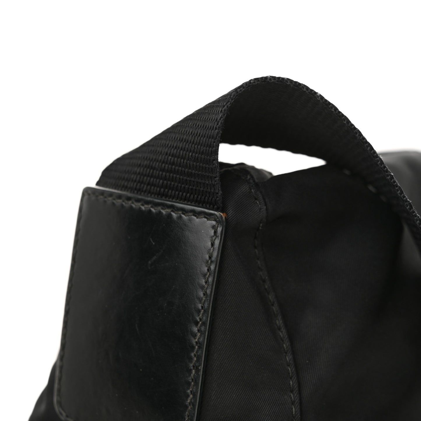 Tessuto Nylon Messenger Bag Black