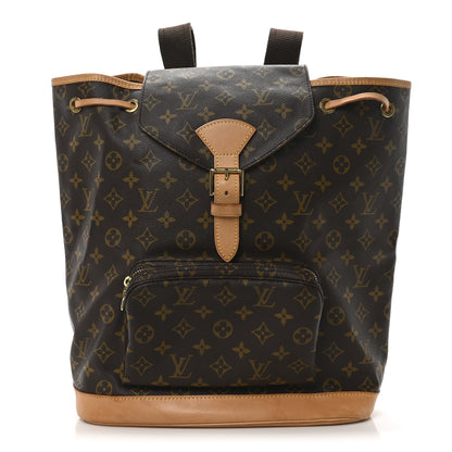 Louis Vuitton Monogram Montsouris GM Backpack 2 of 17