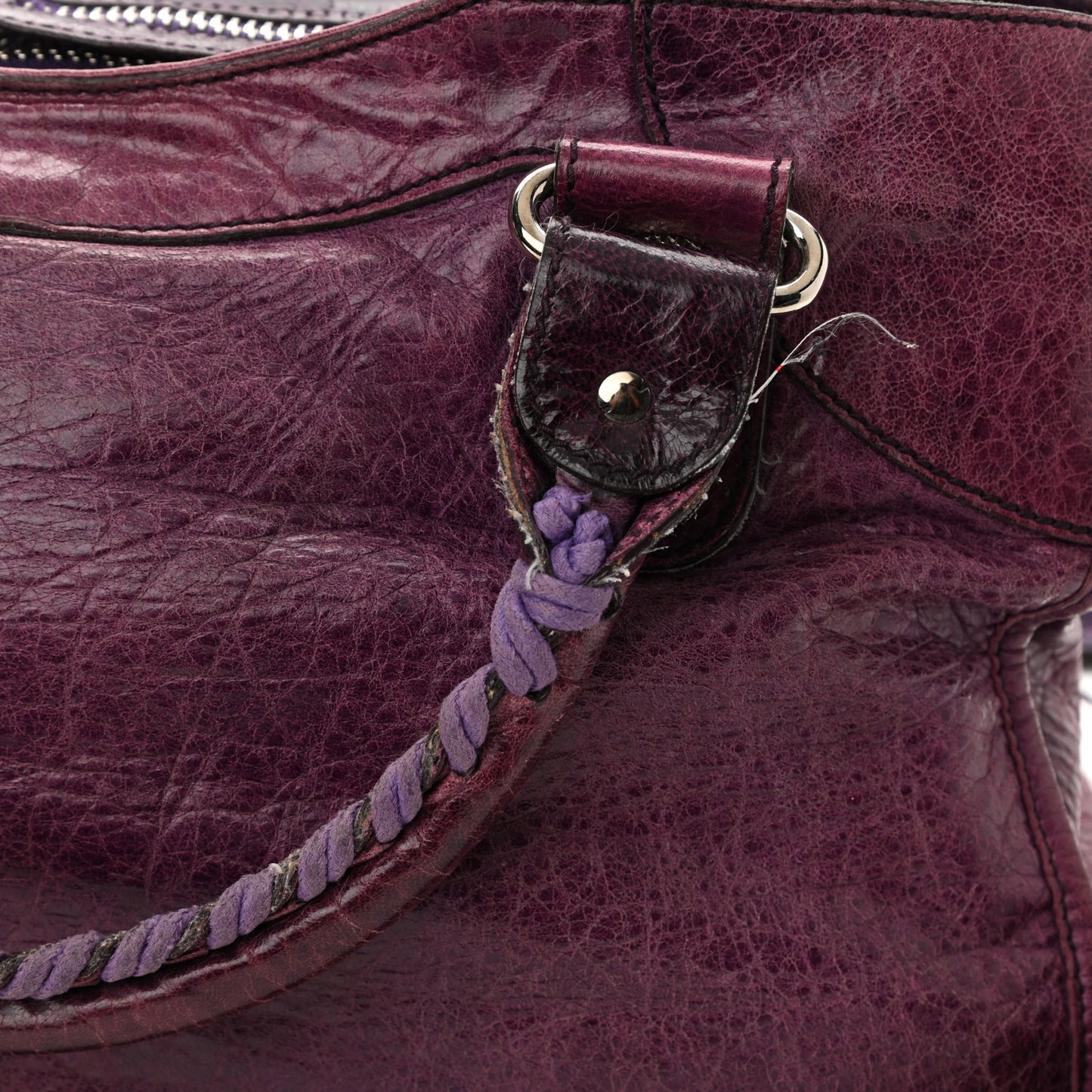Agneau Giant 21 Silver Hardware City Murier