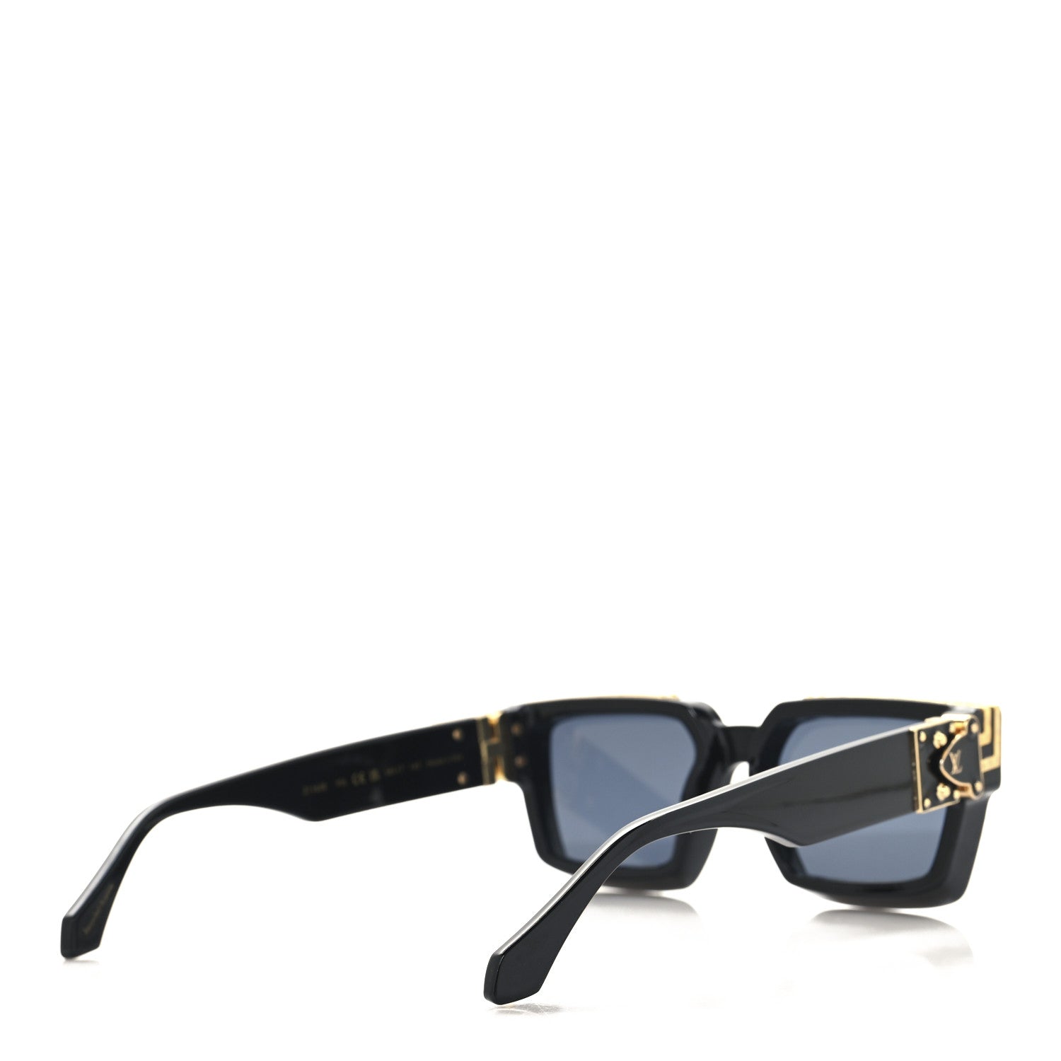 Louis Vuitton Acetate 1.1 Millionaires Sunglasses Z1165E Black 4 of 7