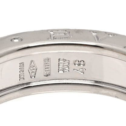 Bulgari 18K White Gold B.Zero1 One-Band Ring 48 4.5 4 of 4