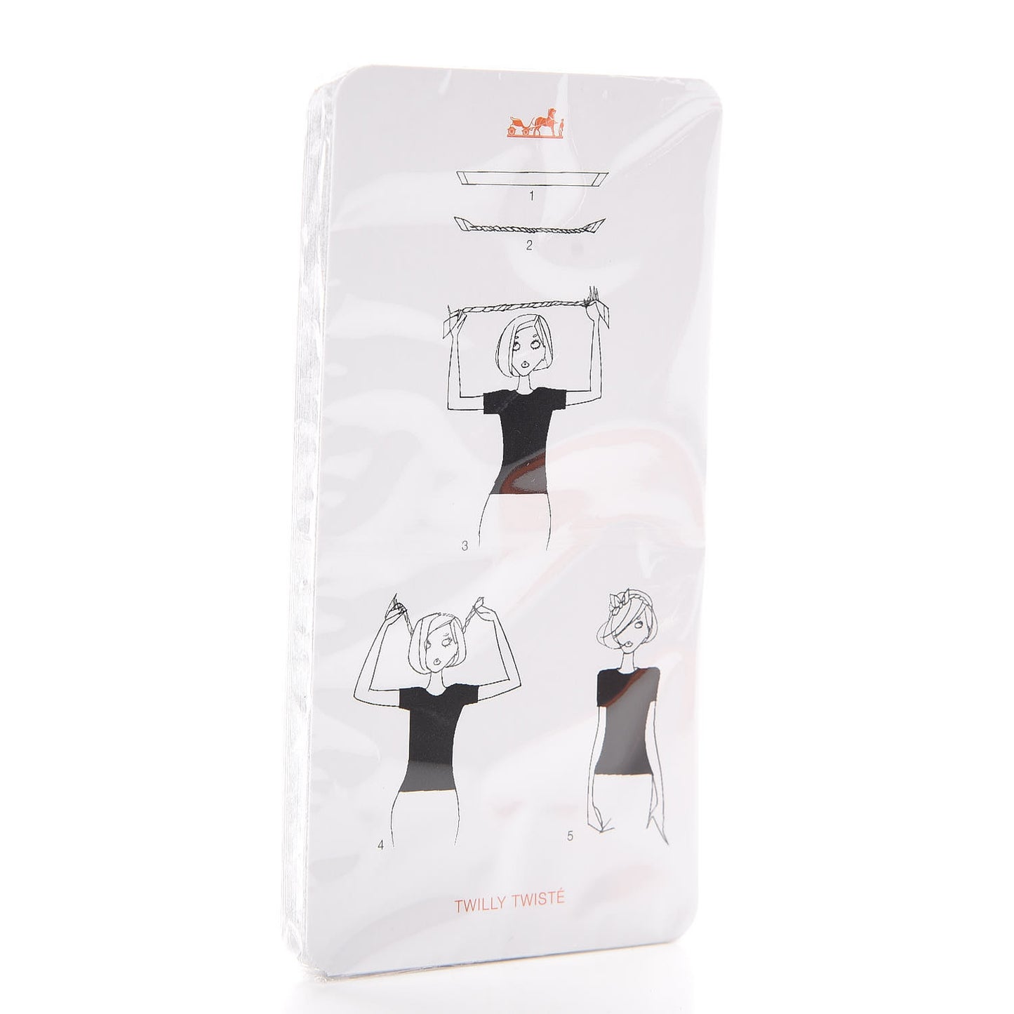 Knotting Cards Cartes A Nouer Carre Scarf Guide