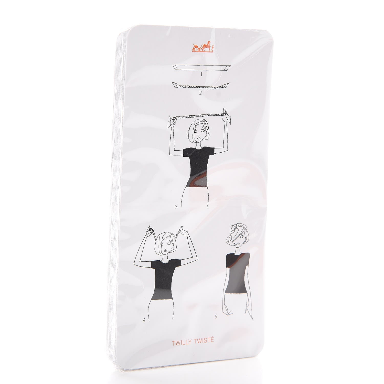 Hermes Knotting Cards Cartes A Nouer Carre Scarf Guide 4 of 5
