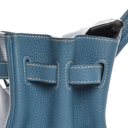 Hermes Togo Birkin 30 Blue Jean 35 of 35