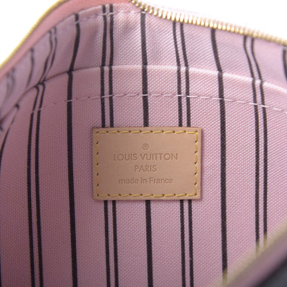 Louis Vuitton Monogram Neverfull MM GM Pochette Rose Ballerine 6 of 7