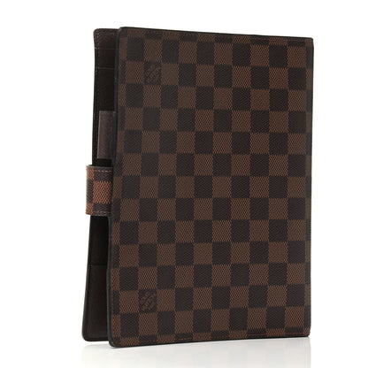 Louis Vuitton Damier Ebene Large Ring Agenda Cover 2 of 4