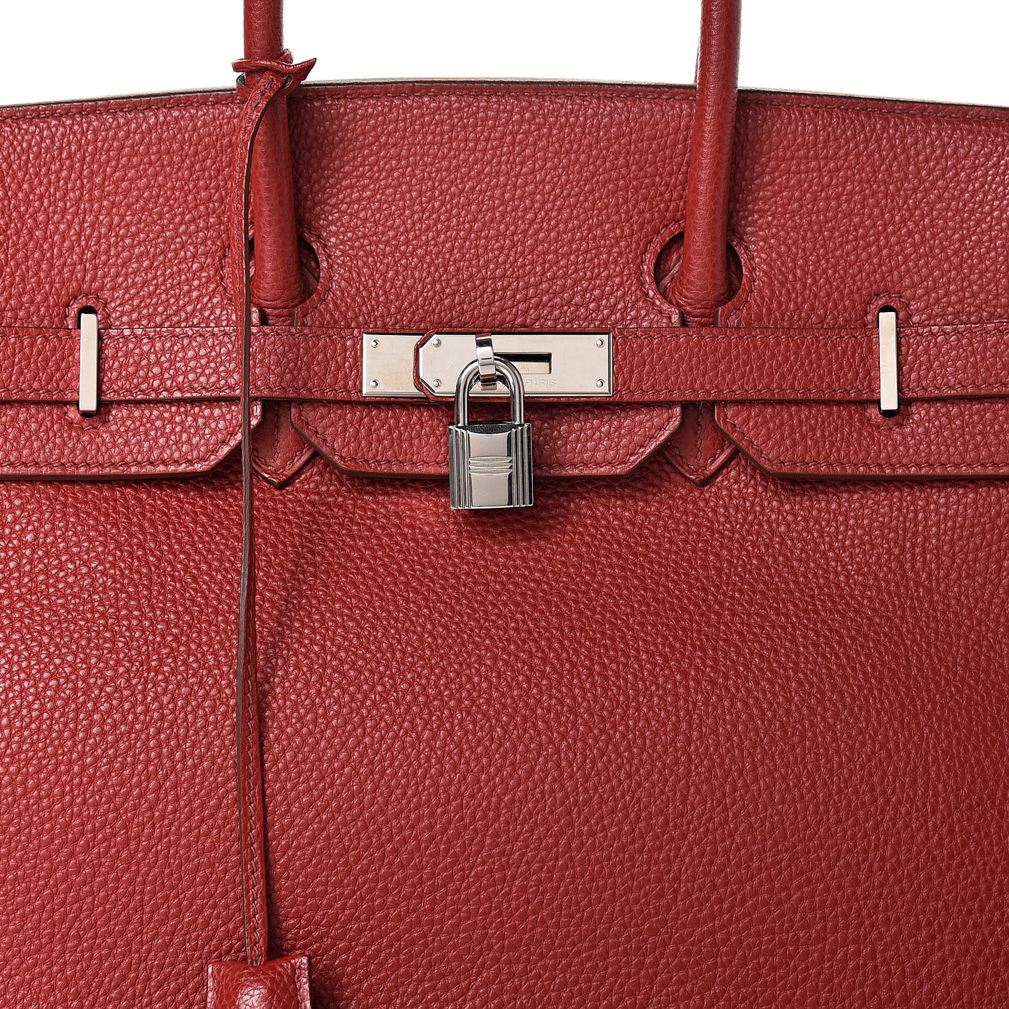 Togo Birkin 35 Rouge Casaque