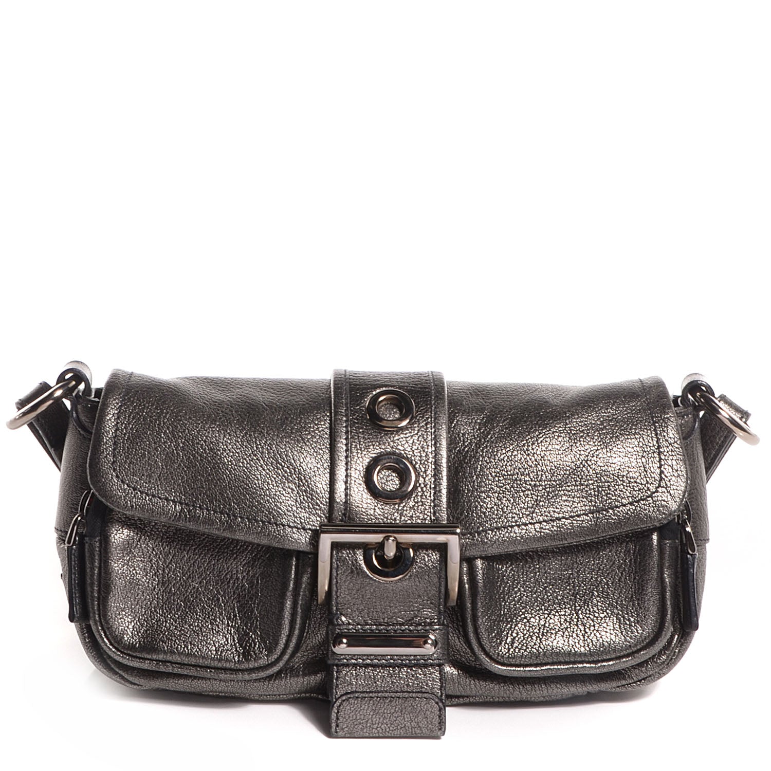バッグ PRADA VITTELO LEATHER ONE SHOULDER BAG Vitello Shoulder Bag, Prada - Designer Exchange | Buy Sell