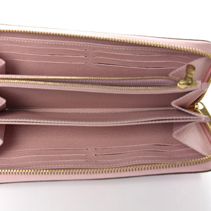 Louis Vuitton Epi Blooming Flowers Zippy Wallet Rose Ballerine 4 of 6
