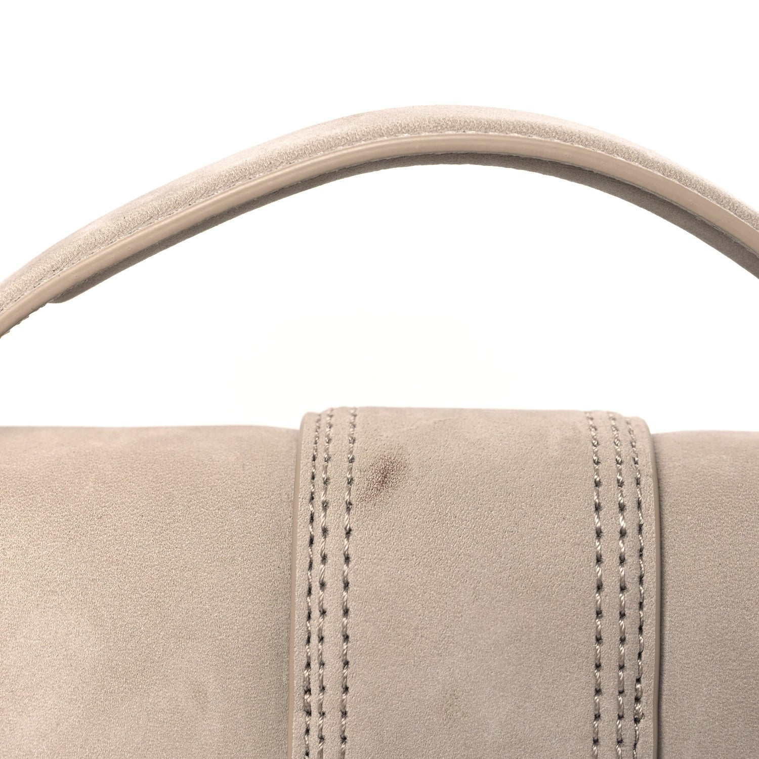 Jacquemus Nubuck Le Grand Bambino Dark Beige 10 of 11