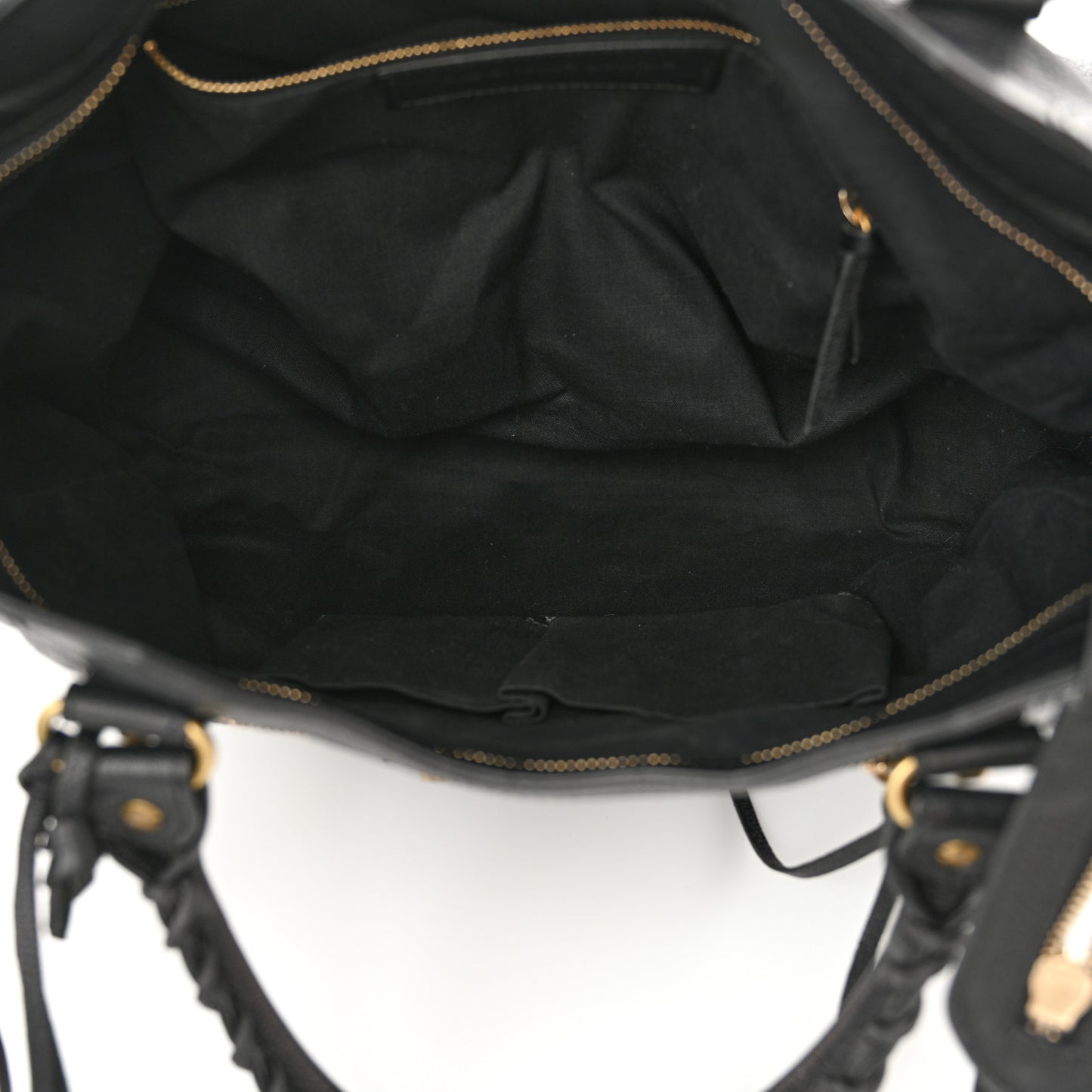 Chevre Classic Gold Hardware Velo Black