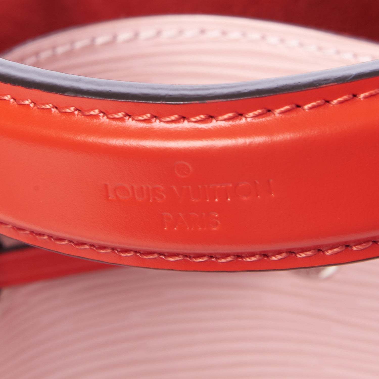 Louis Vuitton Epi NeoNoe Rose Ballerine Orange 7 of 9