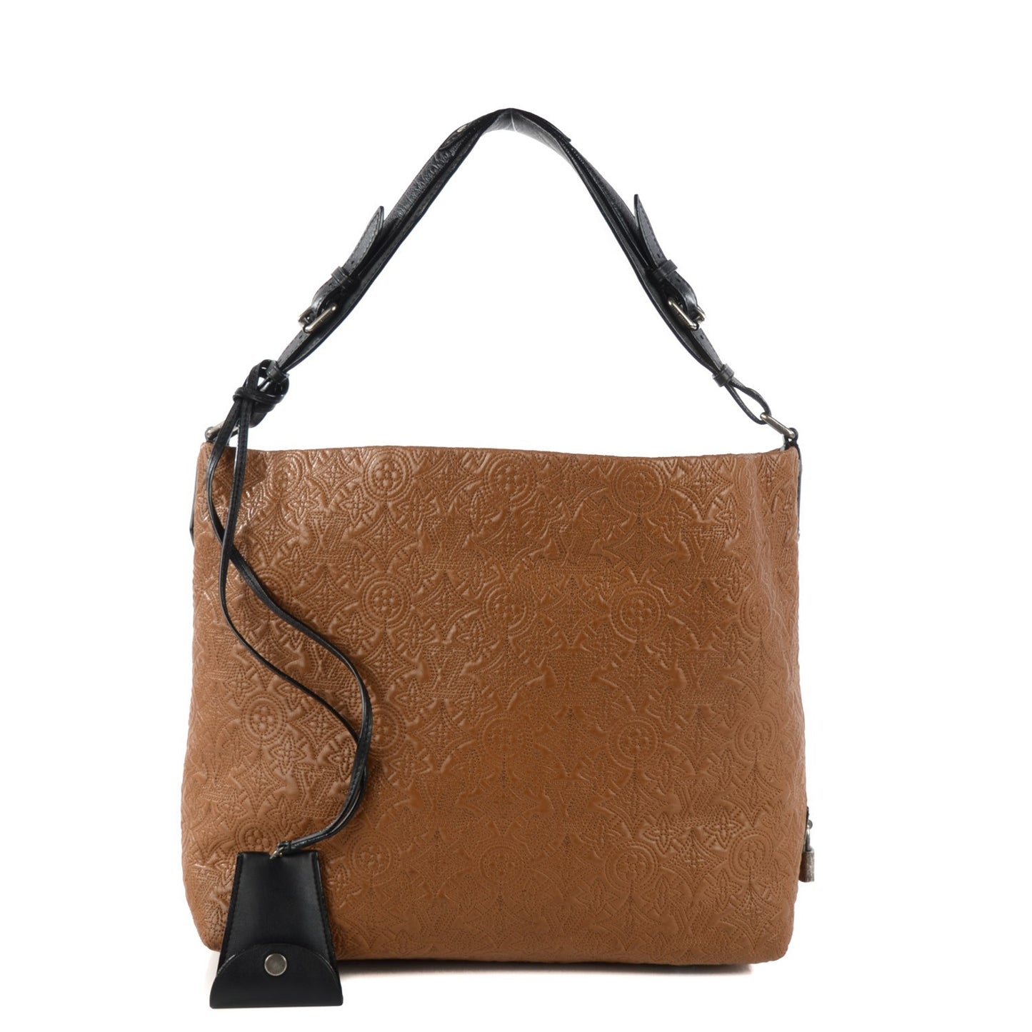 Lambskin Antheia Hobo PM Caramel