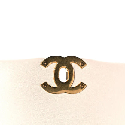 Chanel Lambskin Quilted Medium Chanel 19 Flap Light Beige 8 of 11