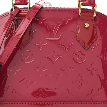 Louis Vuitton Vernis Alma BB Rose Indien 7 of 9