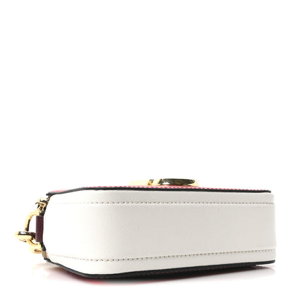 Marc Jacobs Saffiano Small Snapshot Camera Bag Red Multicolor 3 of 9