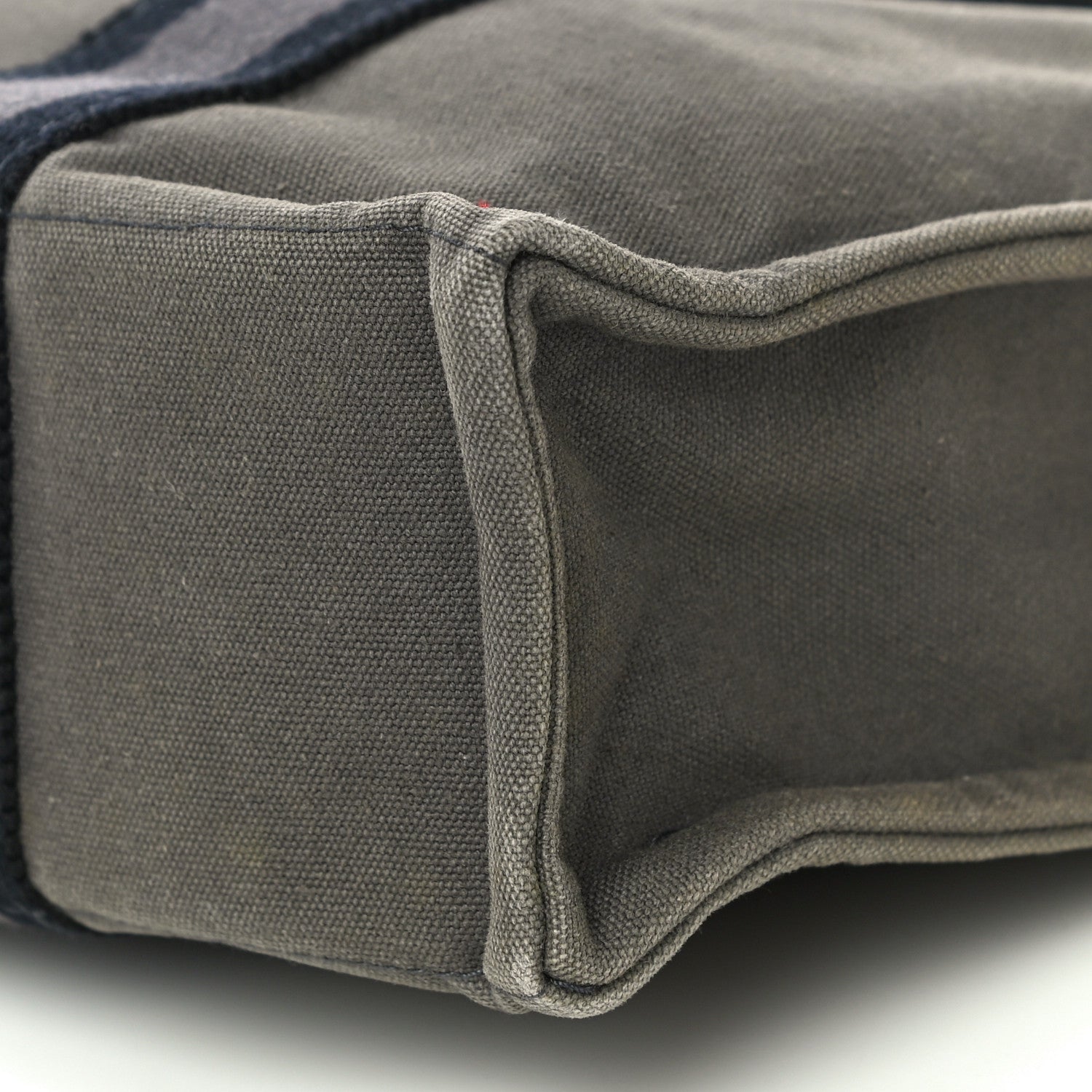 Hermes Canvas Tout Fourre PM Grey 9 of 9
