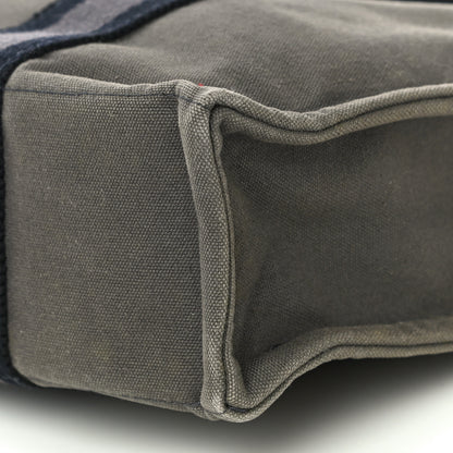 Hermes Canvas Tout Fourre PM Grey 9 of 9