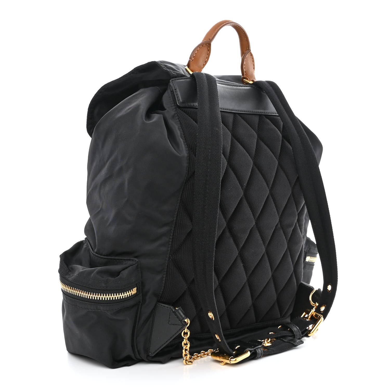 Burberry Nylon Medium Rucksack Backpack Black 3 of 13