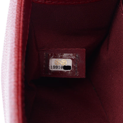 Chanel Caviar Quilted Small Boy Flap Bag Dark Red 7 of 8