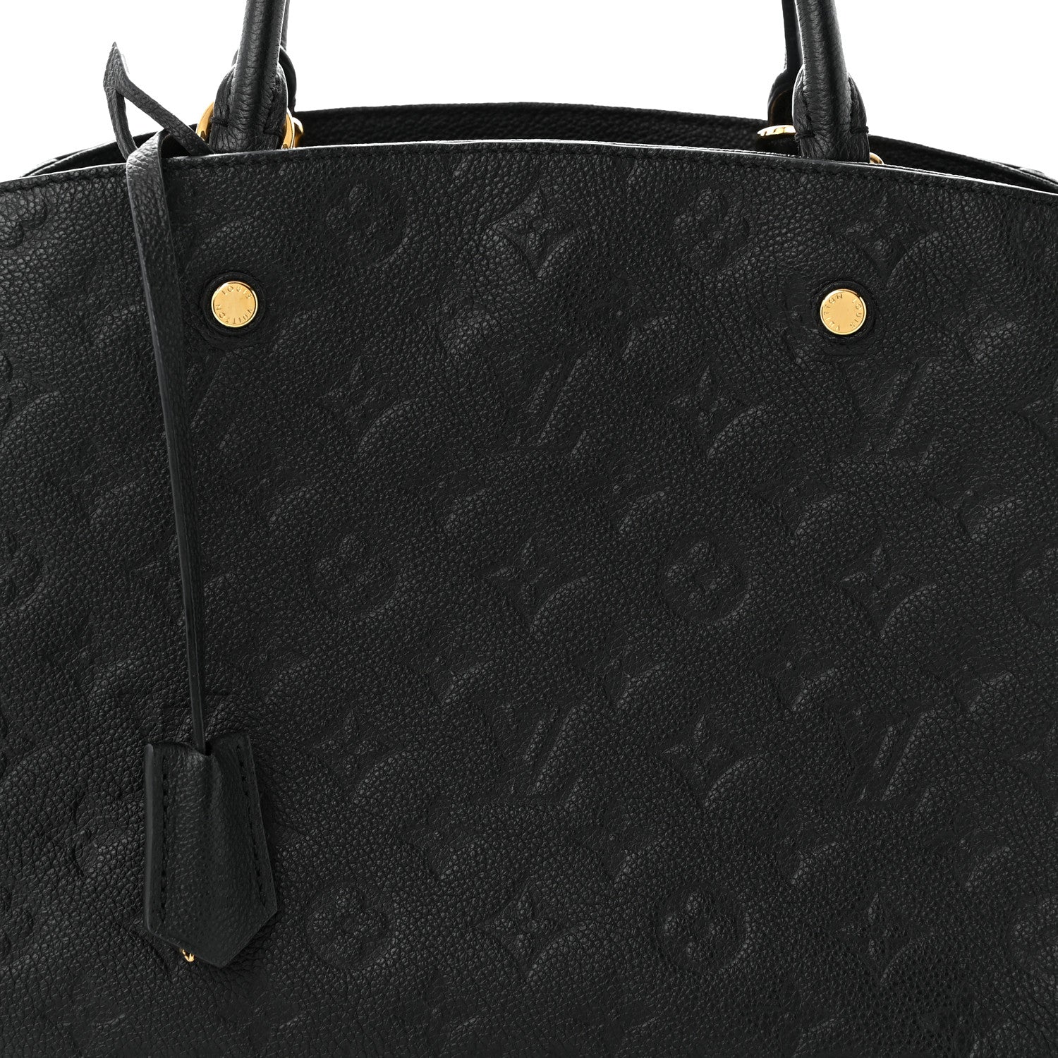 Louis Vuitton Empreinte Montaigne MM Black 8 of 10