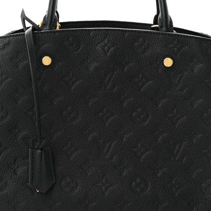 Louis Vuitton Empreinte Montaigne MM Black 8 of 10