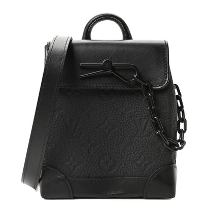 Louis Vuitton Taurillon Monogram Nano Steamer Black 1 of 9