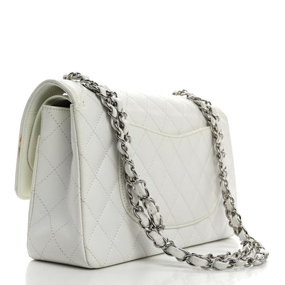 Chanel Caviar Quilted Medium Double Flap White 2 of 11