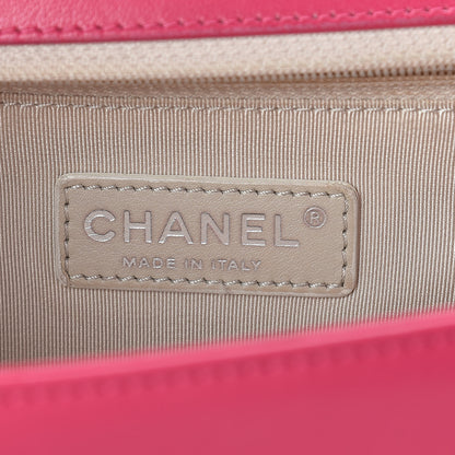 Chanel Lambskin Quilted New Medium Boy Flap Pink 6 of 10