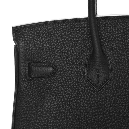 Hermes Togo Birkin 25 Black 27 of 31