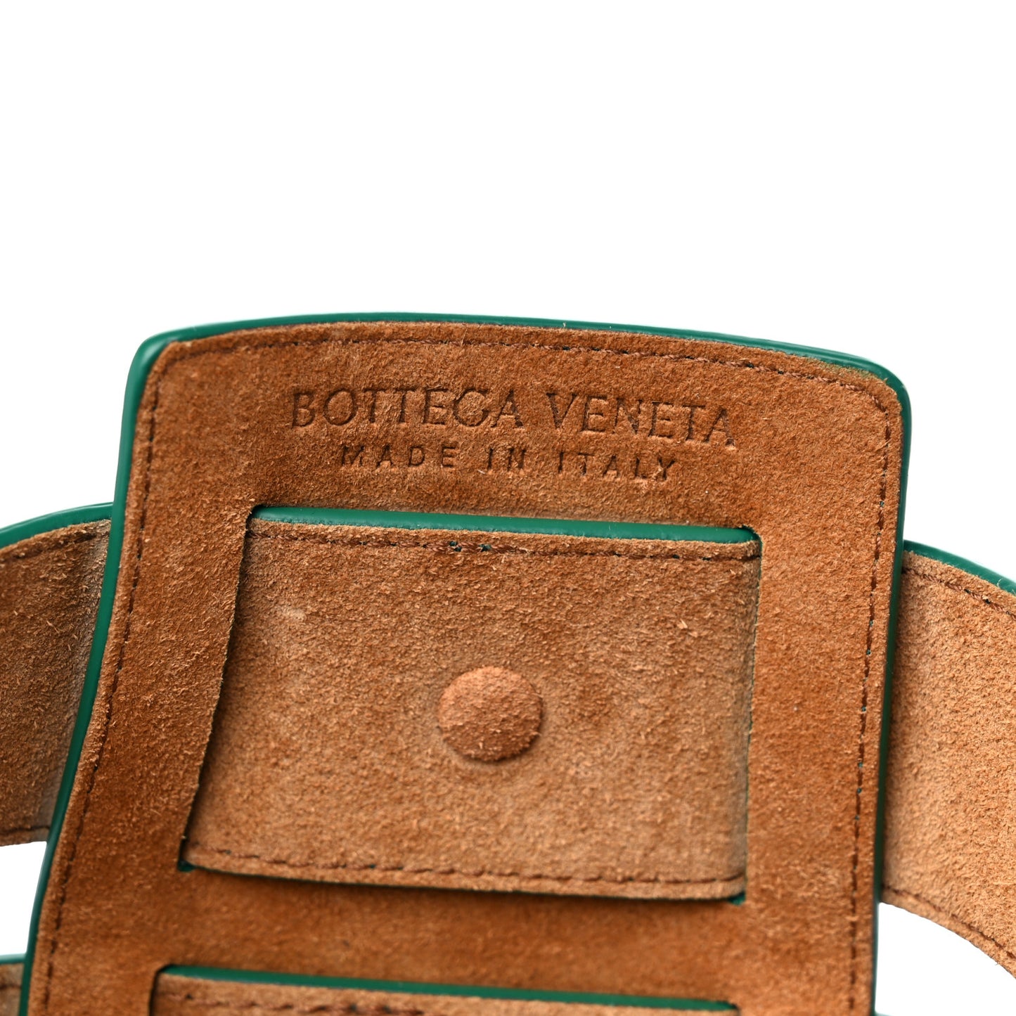 French Calfskin Shell Bag Racing Green